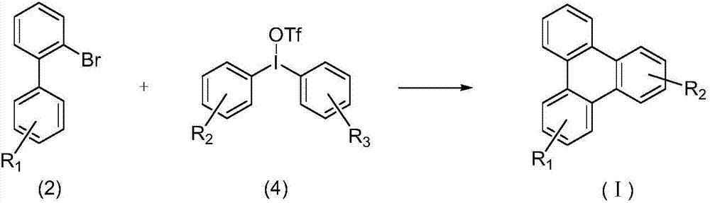 Synthetic method for 9,10-benzophenanthrene compound