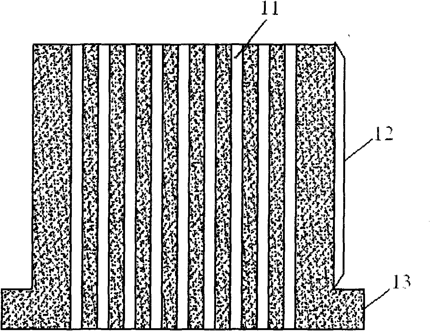 Combined air supply nozzle, rotary kiln and preparation method of rotary kiln