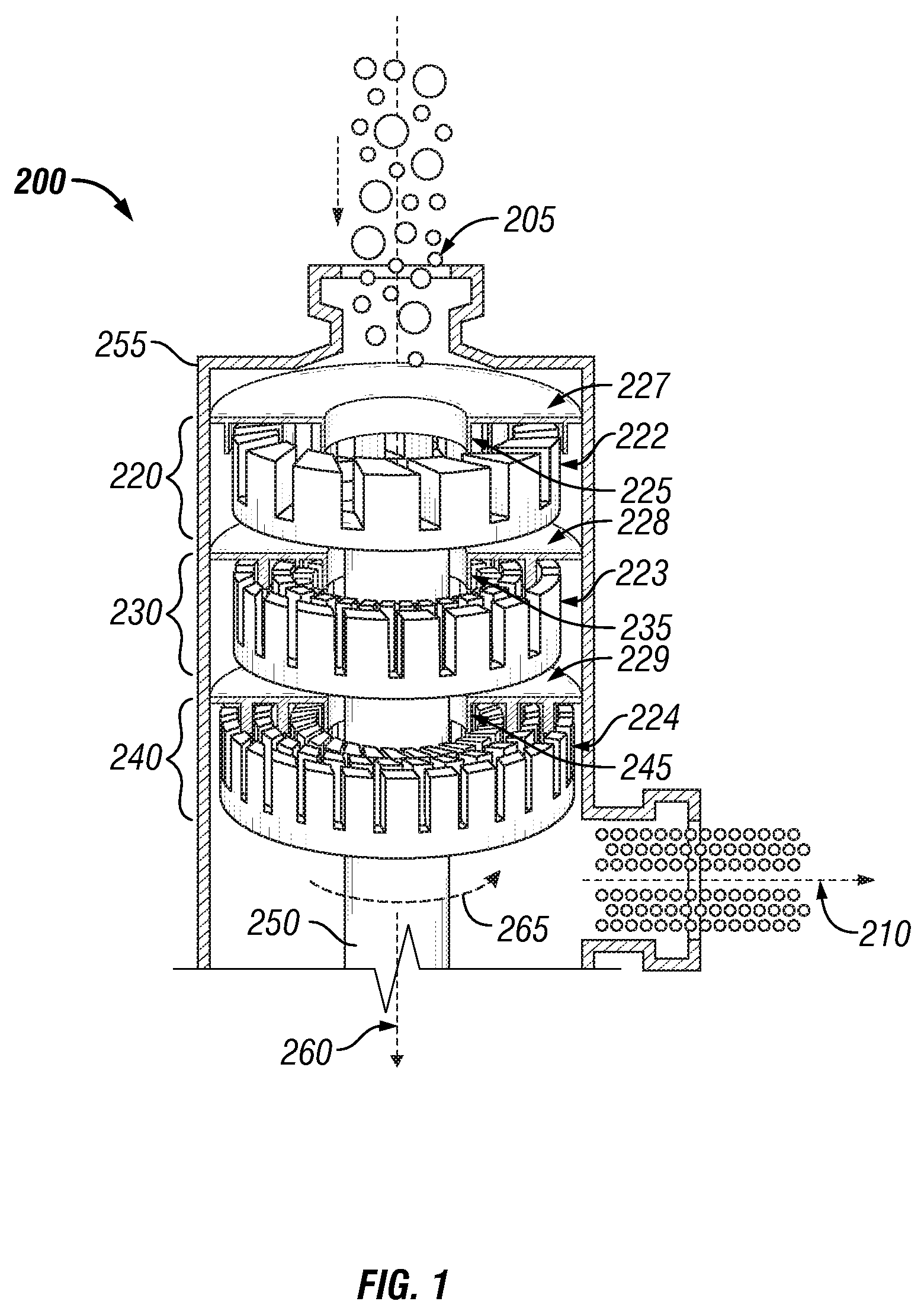 High shear process for the production of butadiene sulfone