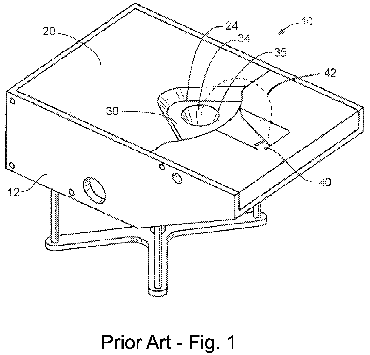 Crucible cover for coating with an electron beam source