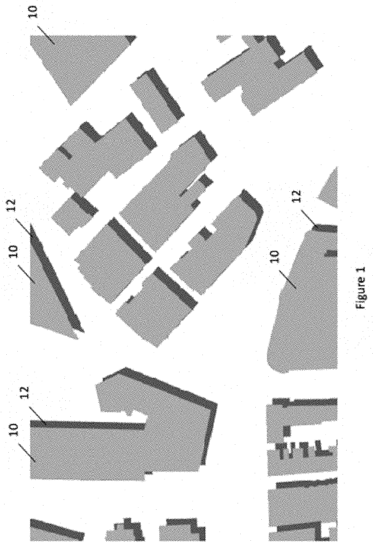 Map generation system and method for generating an accurate building shadow