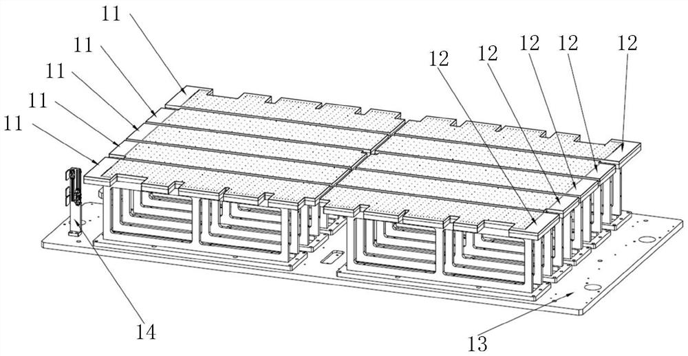 Automatic smoothing device applied to flexible OLED display screen