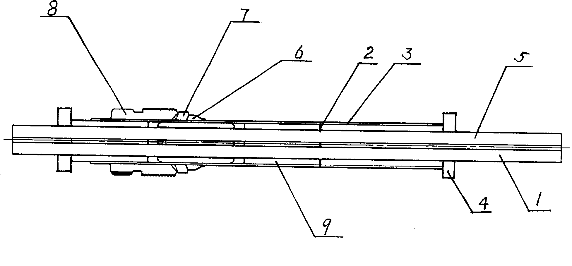 A radial compression applied sealing member processing method