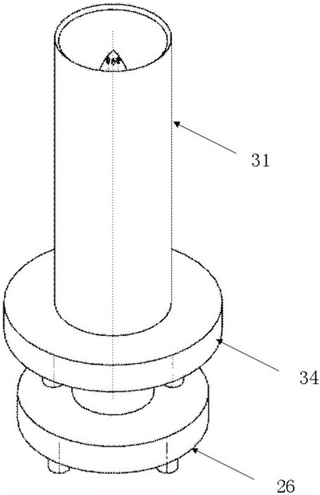 Nozzle for premixed combustion, nozzle array and combustor