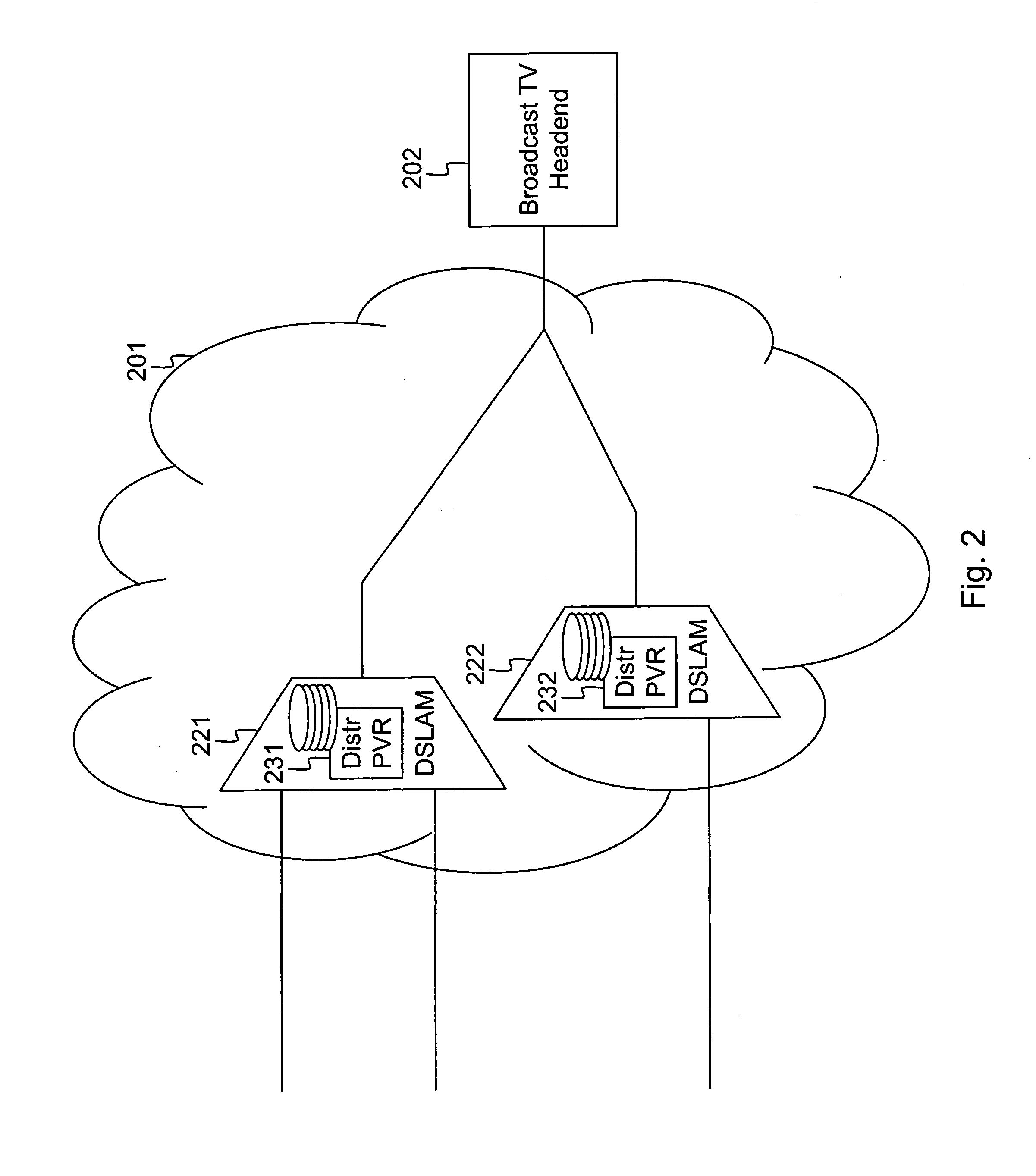 Access/edge node supporting multiple video streaming services using a single request protocol