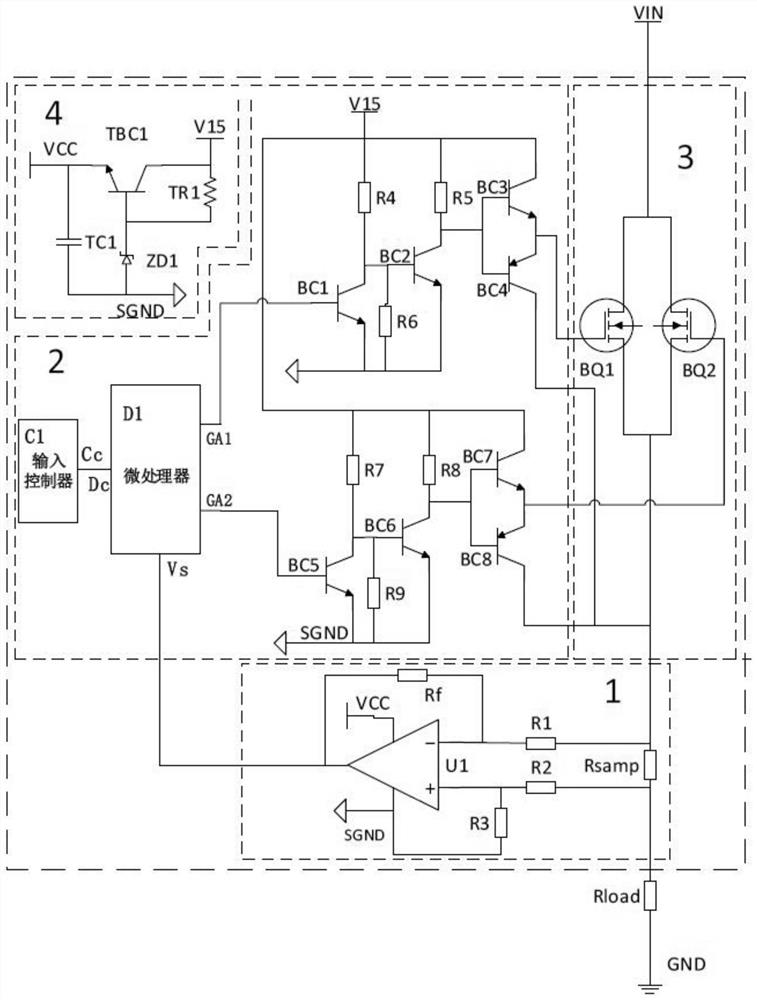 pwm soft switch impedance adjustment parallel current sharing solid state power controller