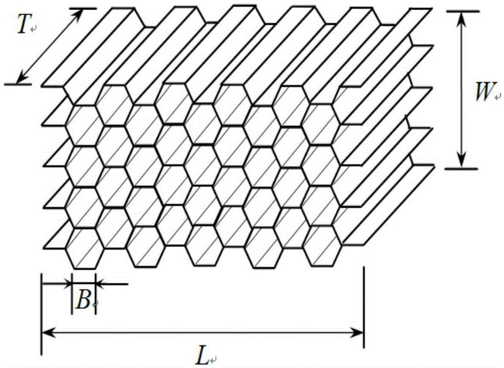 Thin slab layer for formation of enhanced honeycomb structure and preparation method of honeycomb structure
