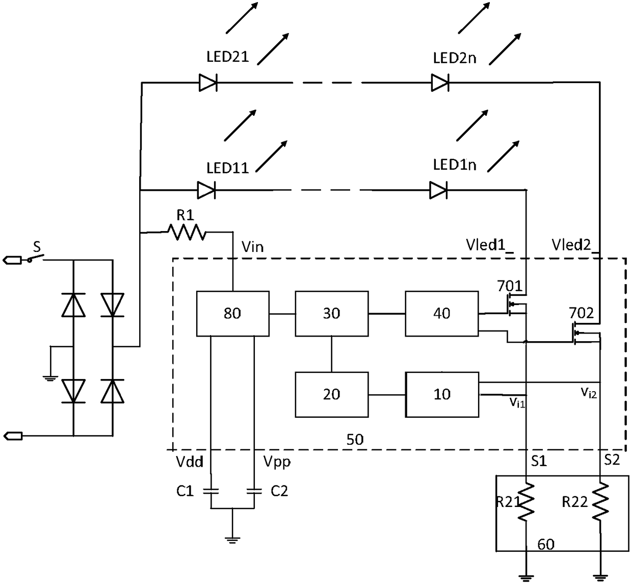 a dimming circuit