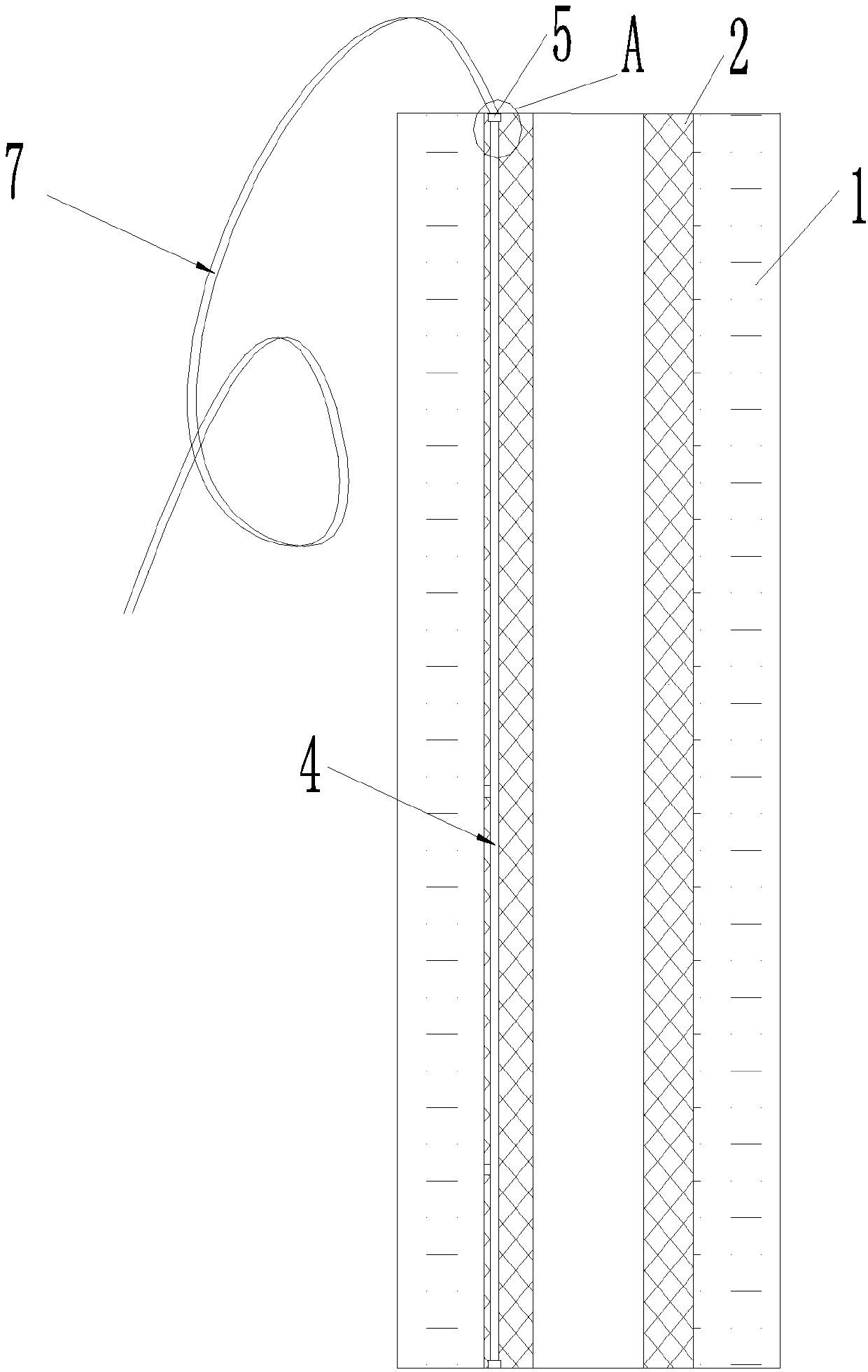 Forming method of composite foundation pile and grouting member of composite foundation pile