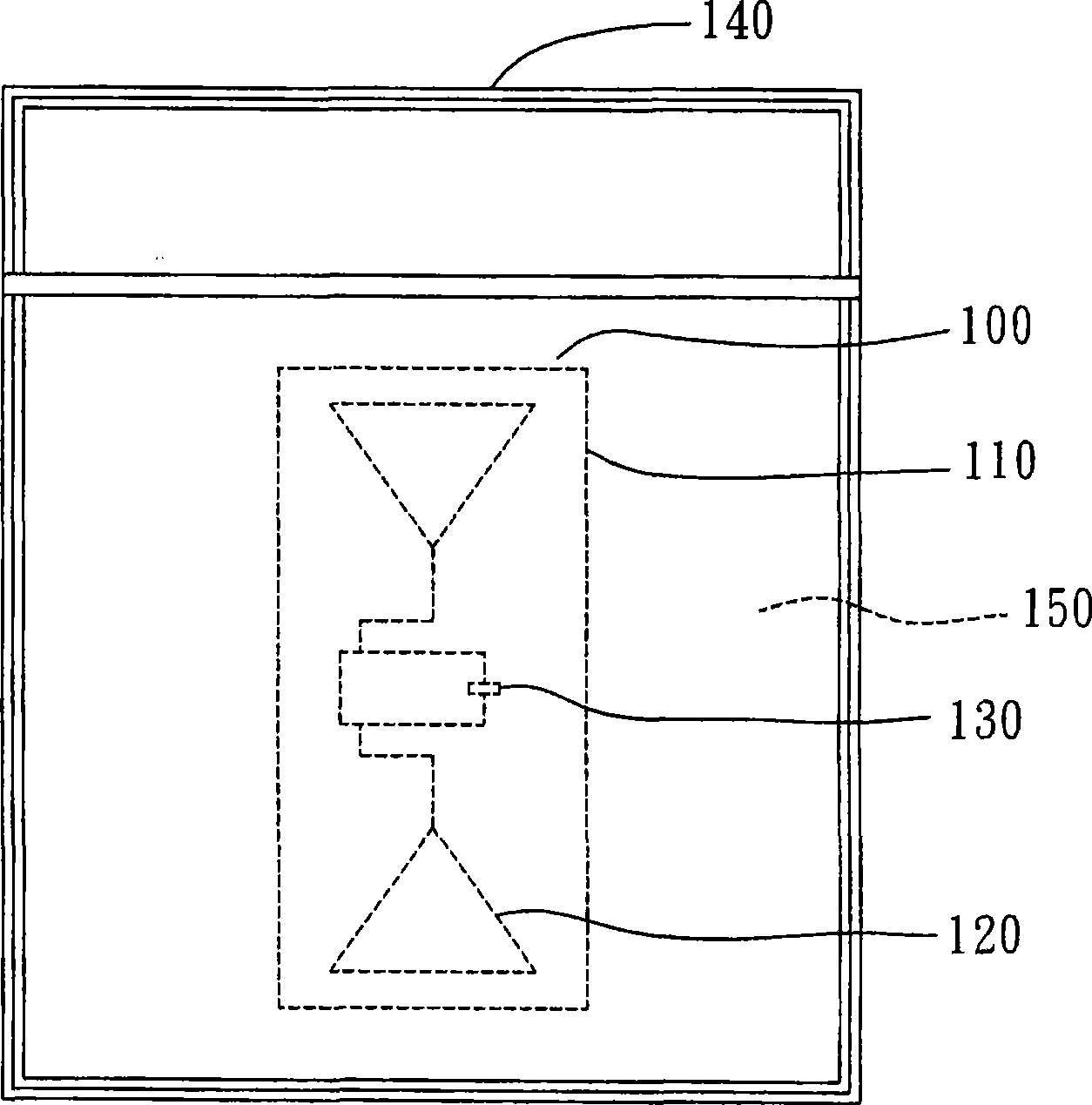 Radio frequency identification anti-fake package and method thereof