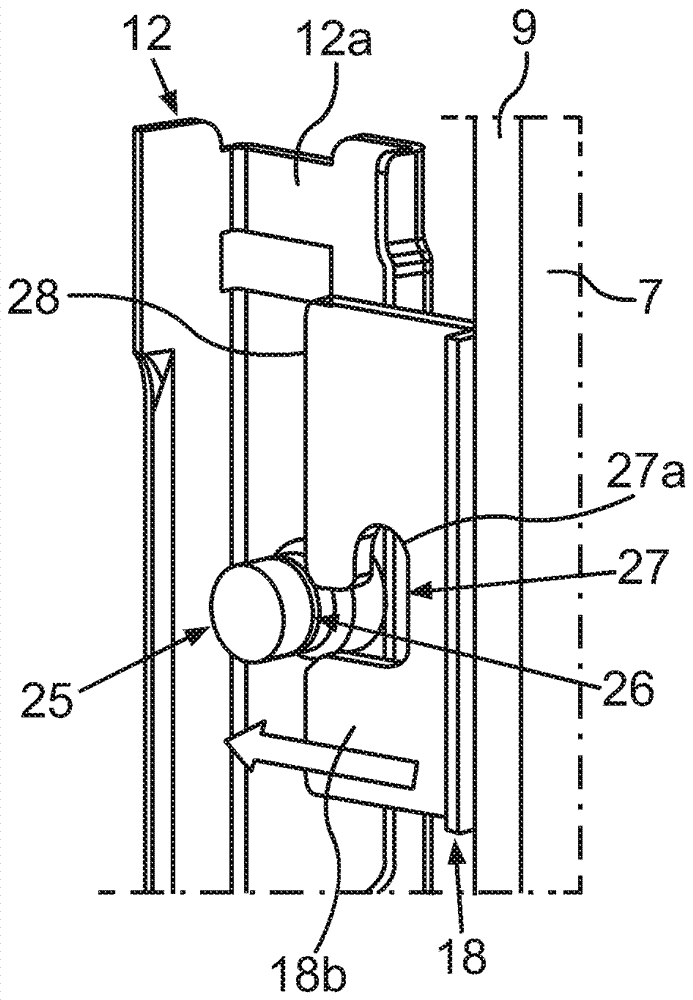 Door with bracket for correcting the special correction device and door of the front panel and home appliance and method for correction