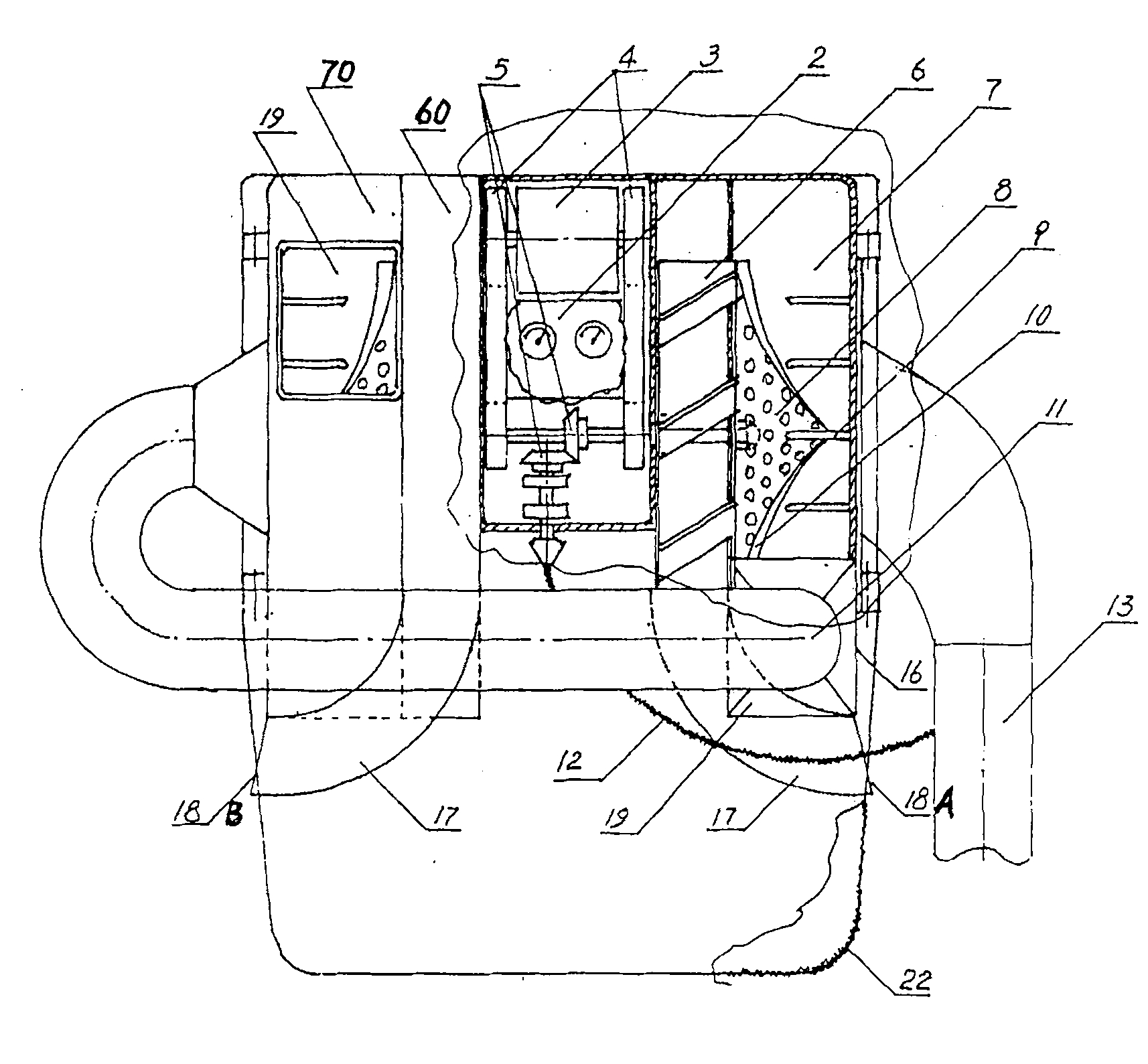 Back-pack electric air-flow cotton, fruit picking machine