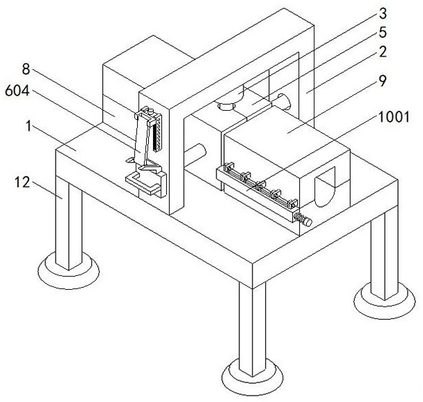 Hardness detection device and detection method for high-strength steel bars