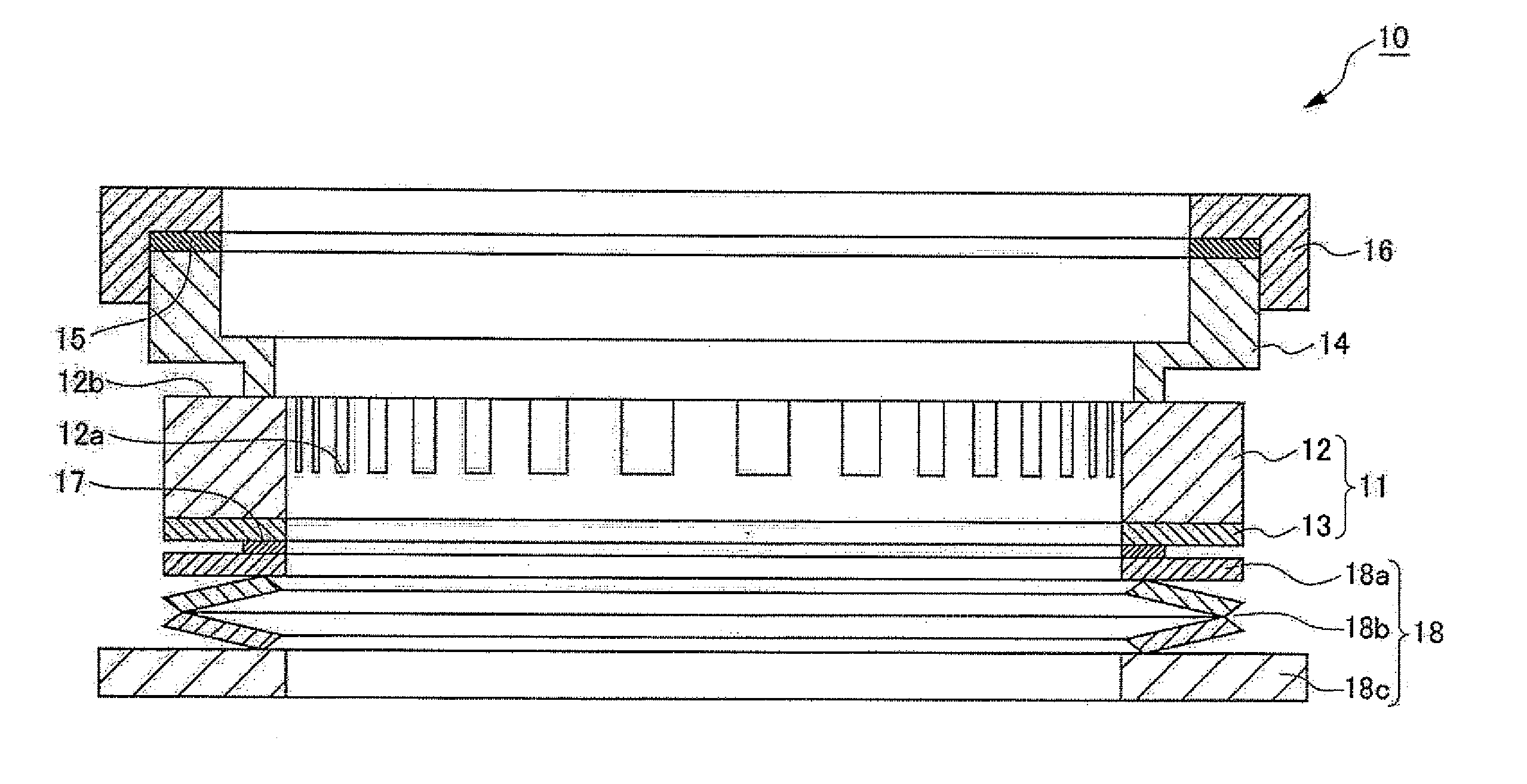 Vibration actuator, and lens barrel and camera provided with the vibration actuator