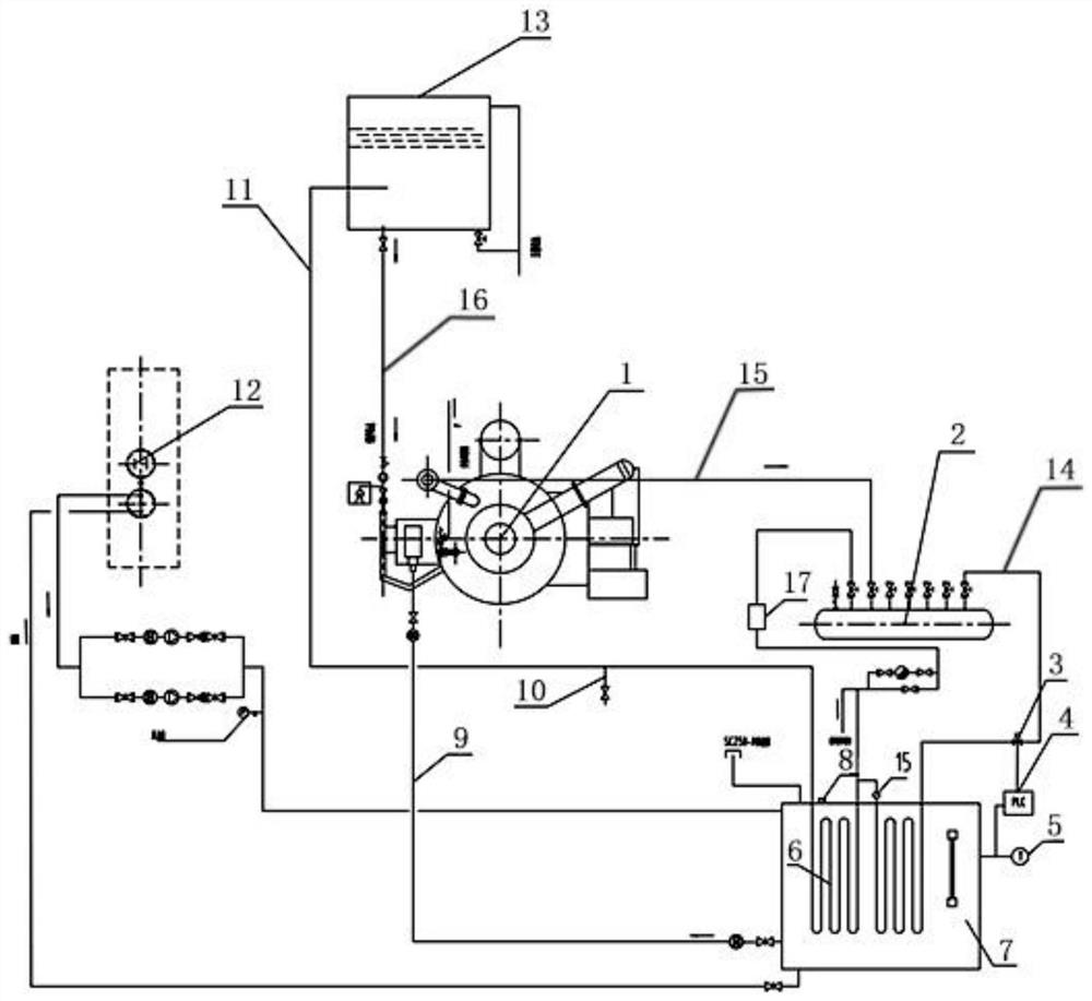 Preheating system for improving low-temperature fluidity of biodiesel