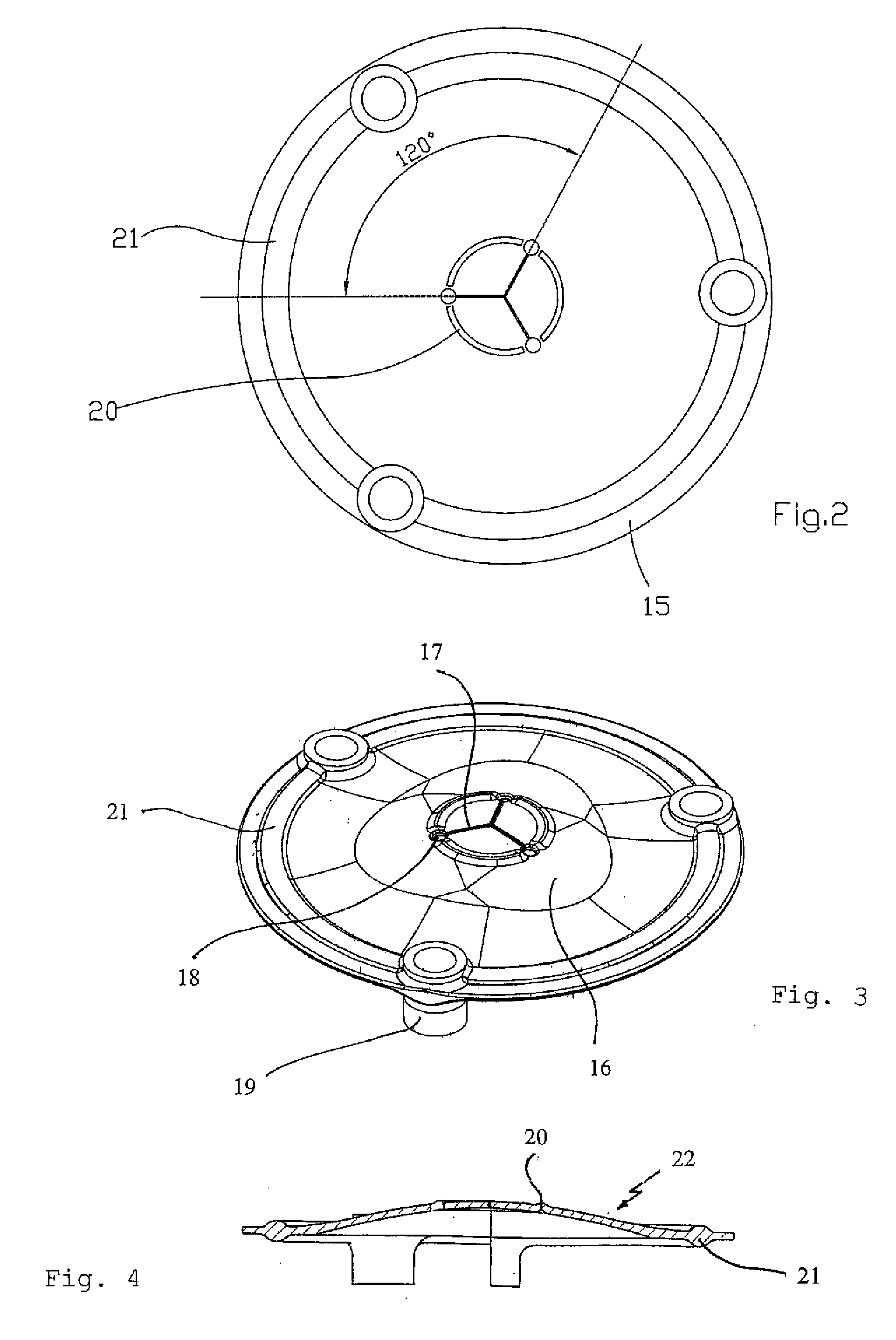 Method Of Producing Auto Induced Physiological Processes In A Body Cavity And A Device For Using It