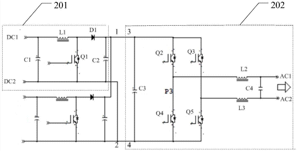 A photovoltaic grid-connected inverter and a control method for the photovoltaic grid-connected inverter