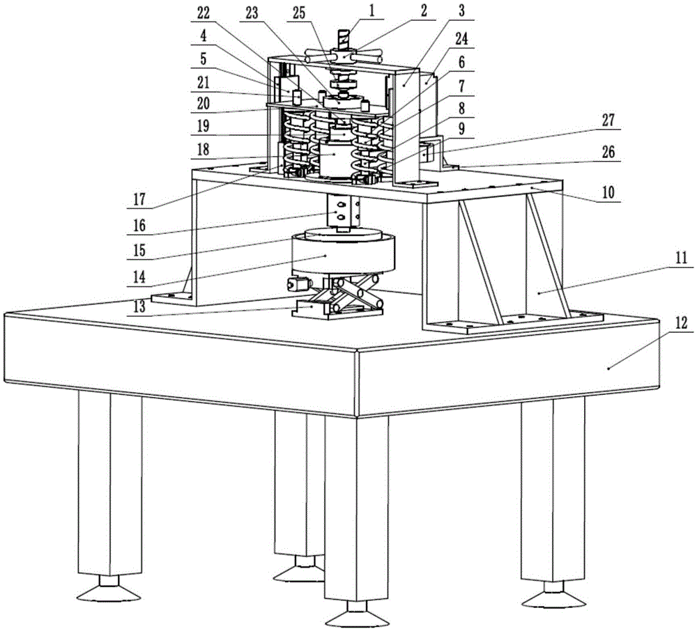 Hydraulic pressure suspension polishing method and device thereof