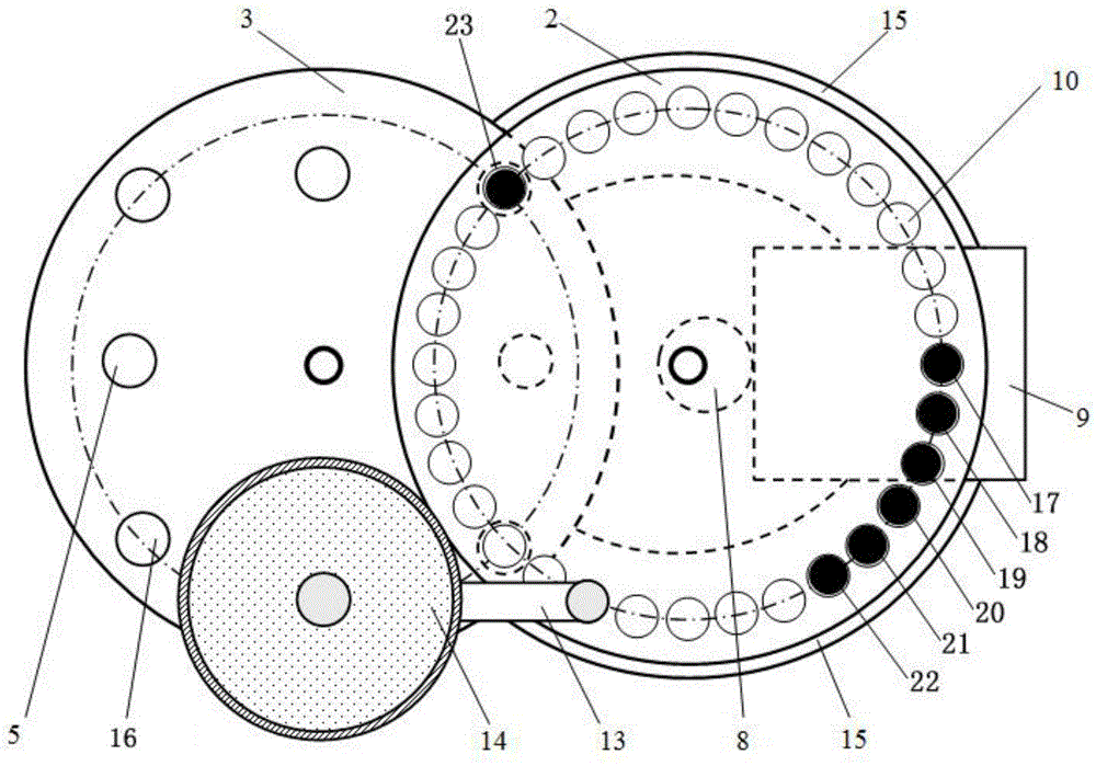 A new type of steel ball unfolding and sorting device for visual inspection