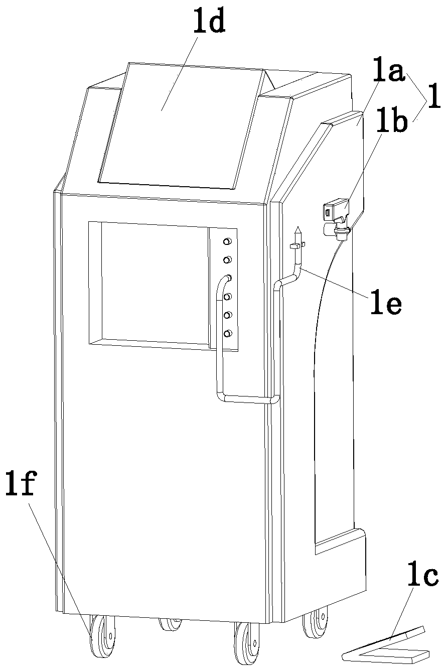 Disguising cosmetology device and cosmetology method using same