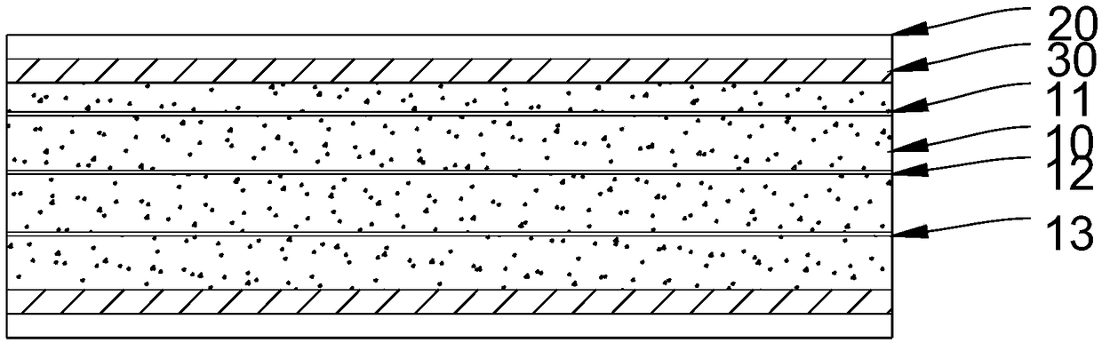 Pre-arch furniture baffle board material