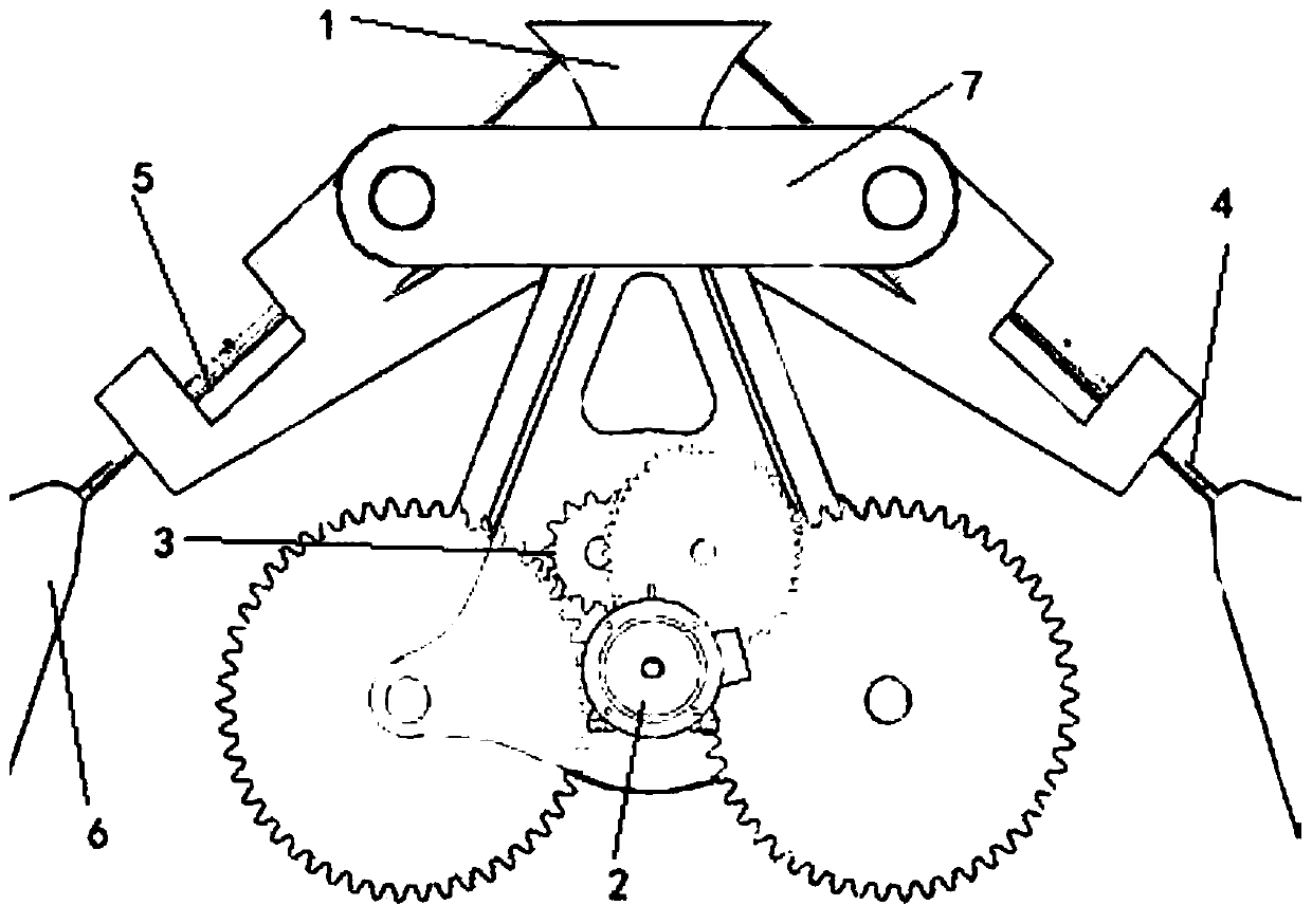 Two-degree-of-freedom motion ornithopter