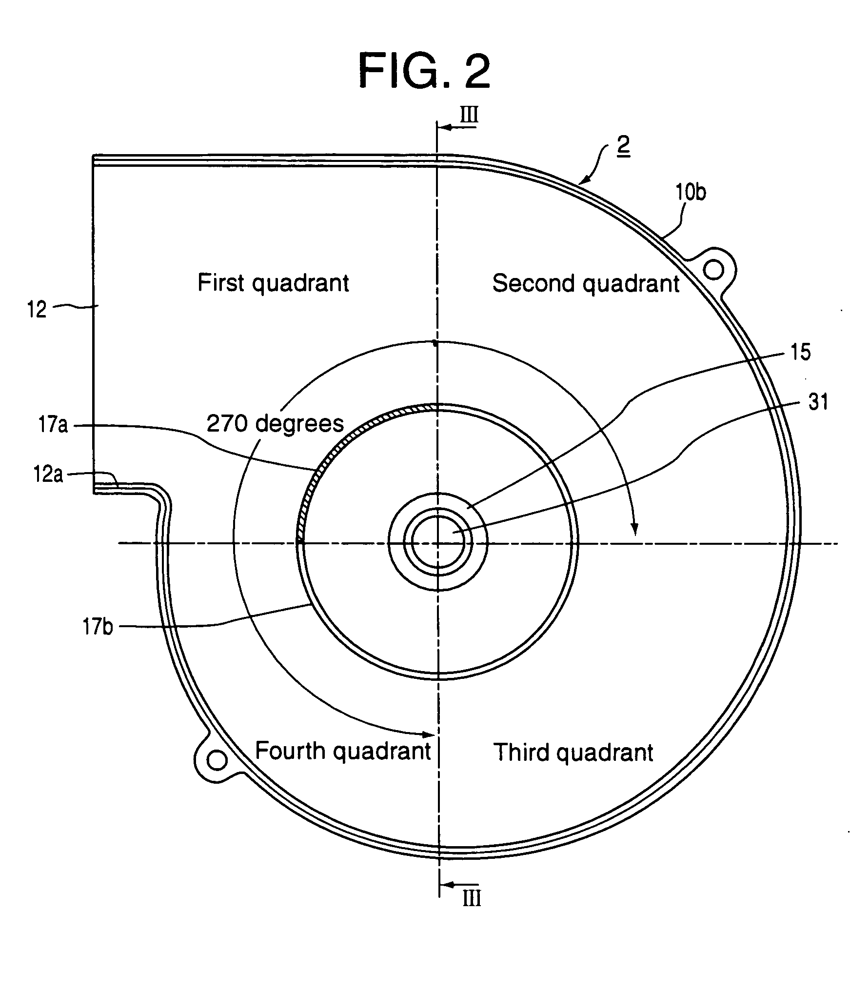 Centrifugal fan and casing thereof