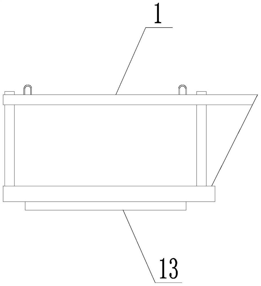 Monitoring tray for tower crane