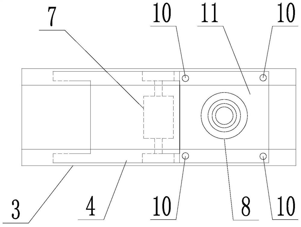 Monitoring tray for tower crane