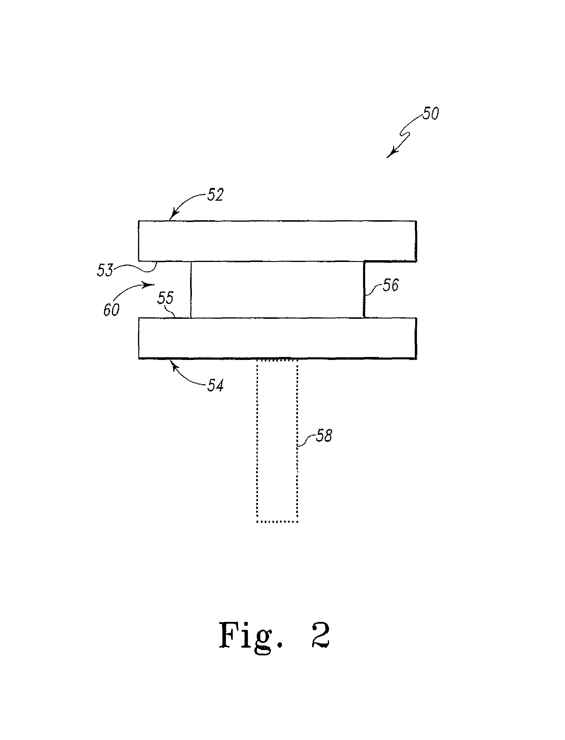 Implant device for cartilage regeneration in load bearing articulation regions