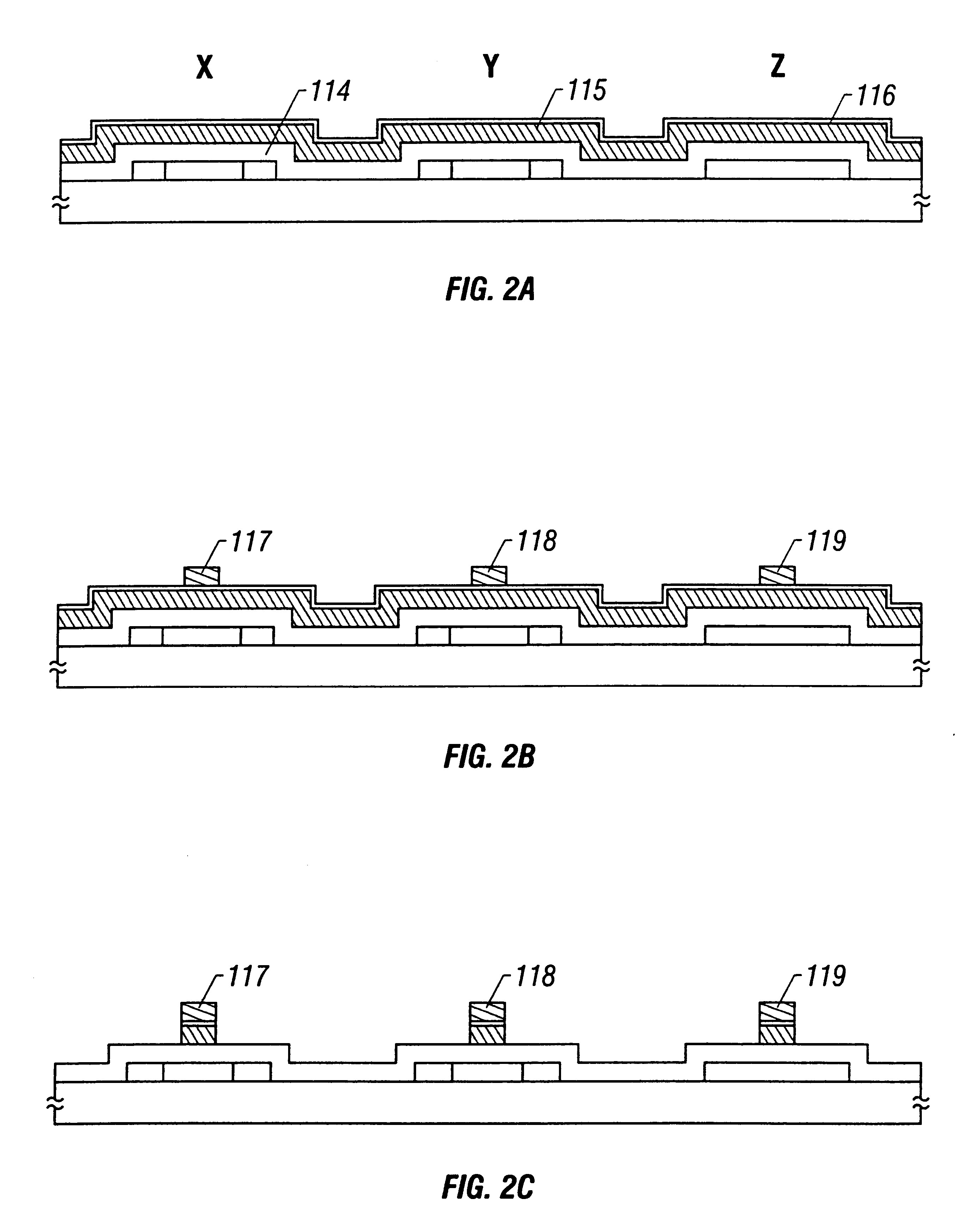 Active matrix type display device and fabrication method of the same