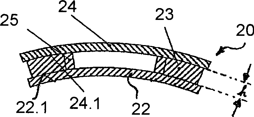 Winding form for winding a saddle coil