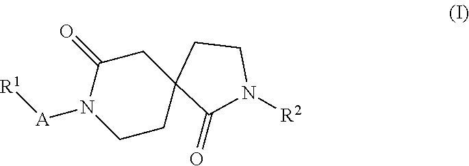 Azacyclic derivatives