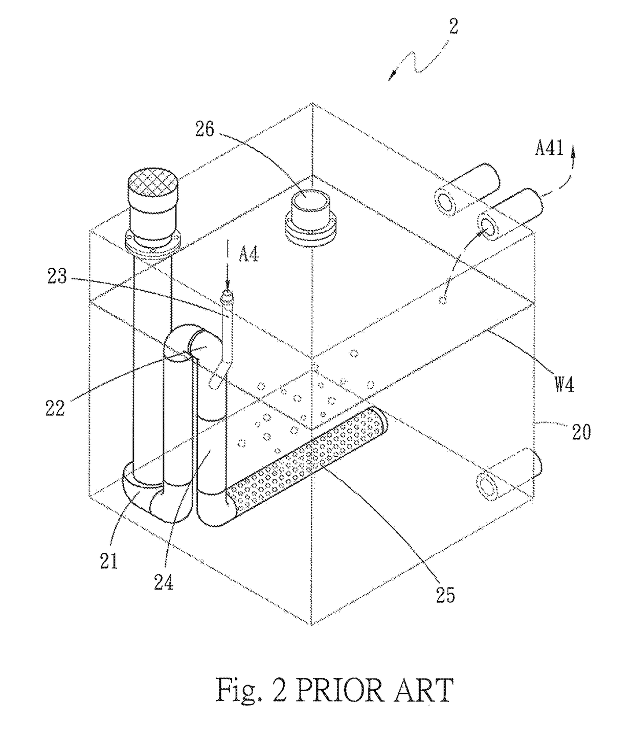 Air cleaning device using water as filter