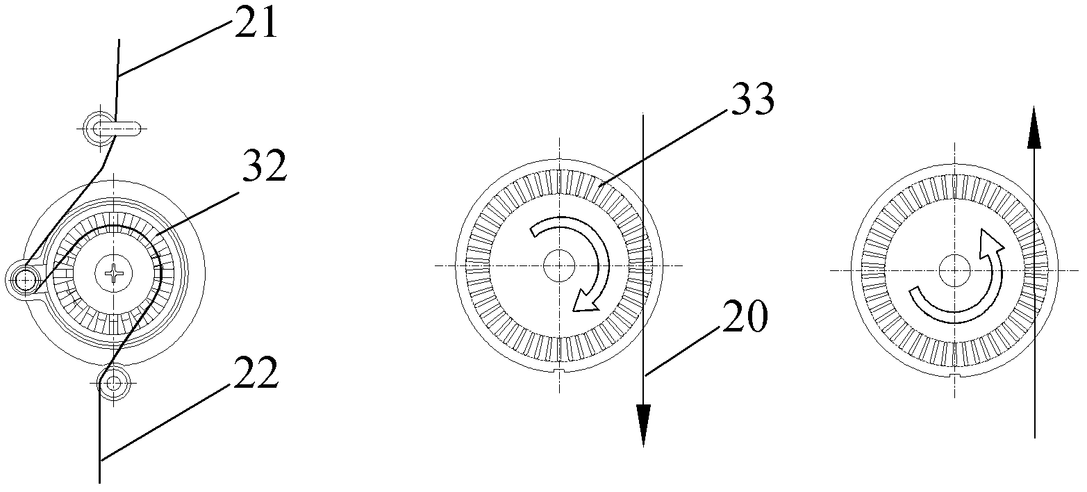 Real-time monitoring method and monitoring system for thread condition of computerized embroidery machine