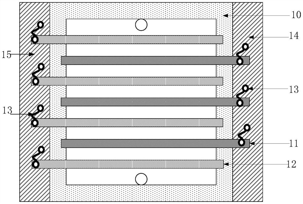 Connector for electrolytic powder processing, electrolytic powder processing device and manufacturing method