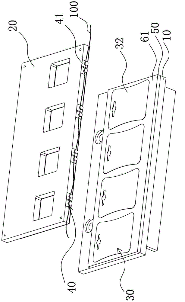 Battery package heat-seal device