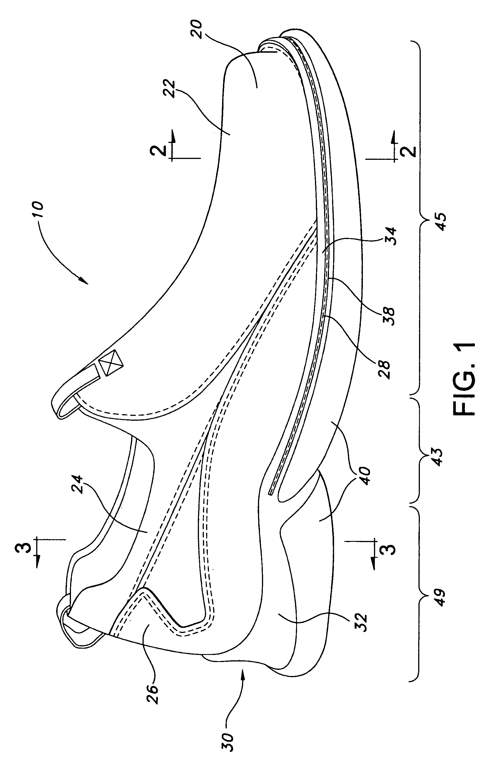 Footwear construction and related method of manufacture