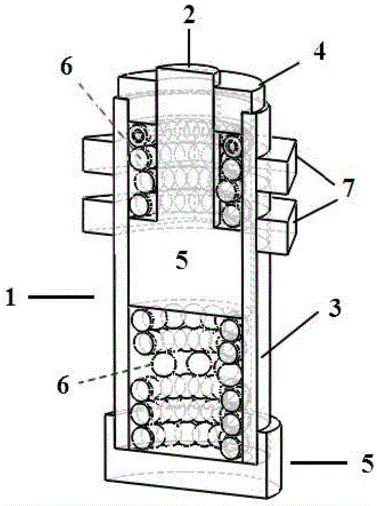 Array damping-ball shock absorption device