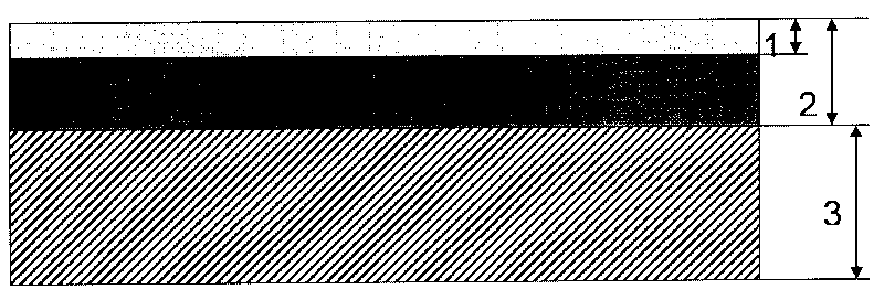 Novel loaded transition metal composite membrane and preparation method thereof