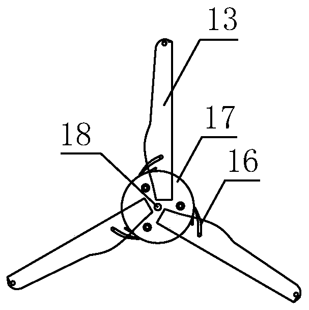 Wind turbine generator device integrating function of power generation and wind supply