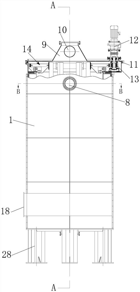 Vertical type regenerative oil furnace