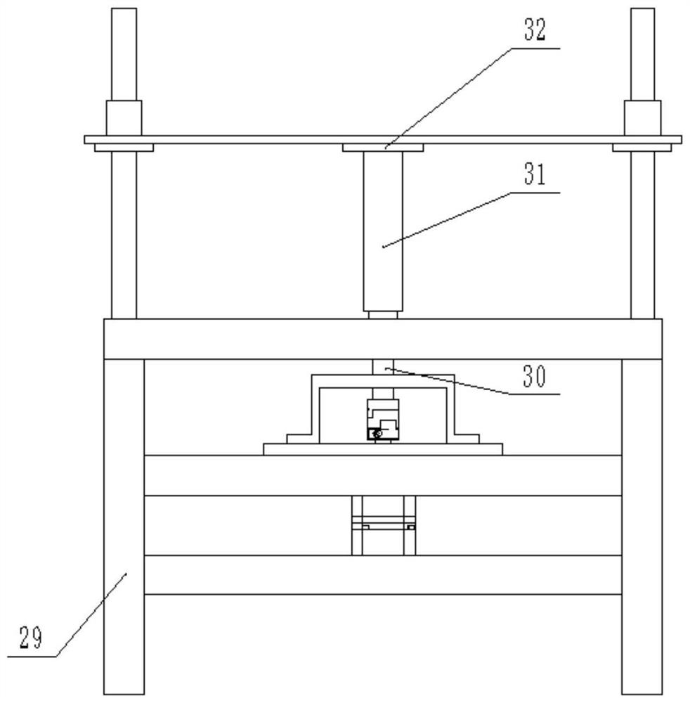 A diamond cutting blade experimental device