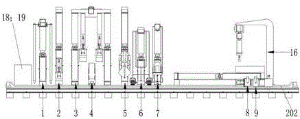 Small multi-functional railway maintenance machine