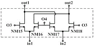 Fully differential amplifier circuit with high accuracy and high dynamic range