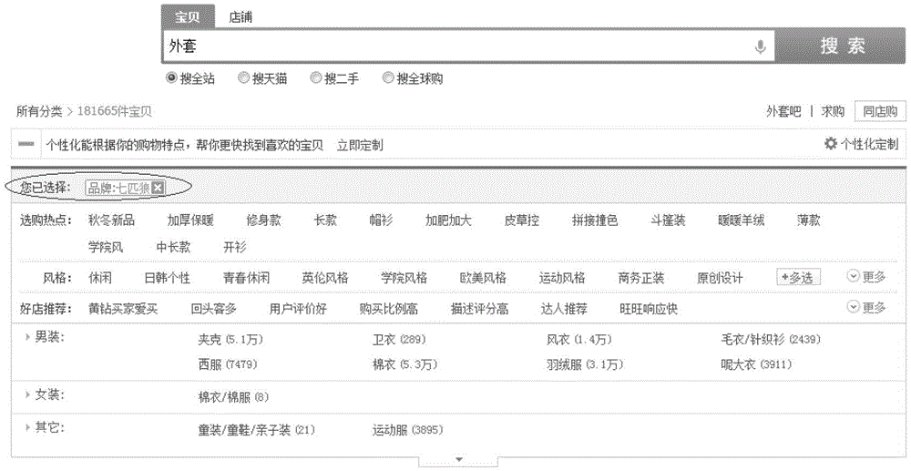 Search method and device