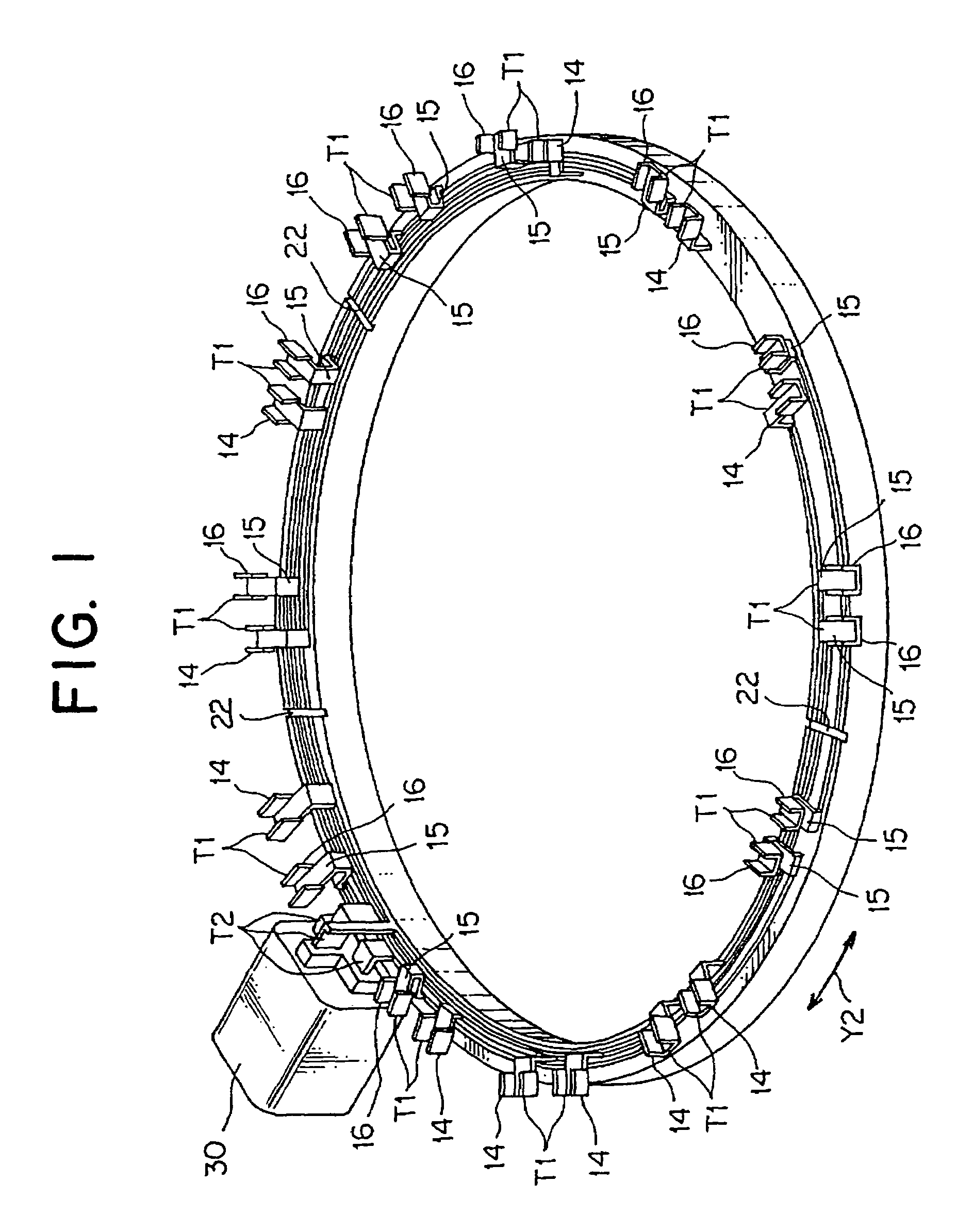 Electric power distribution device