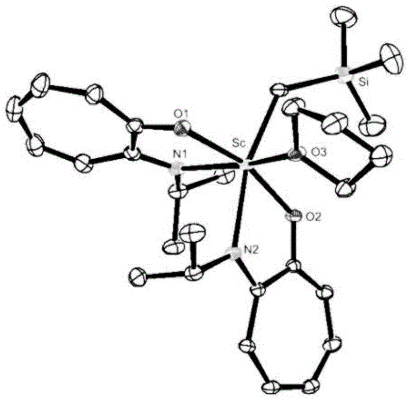 Cycloheptatriene-base rare-earth metal catalyst, and preparation method and application thereof