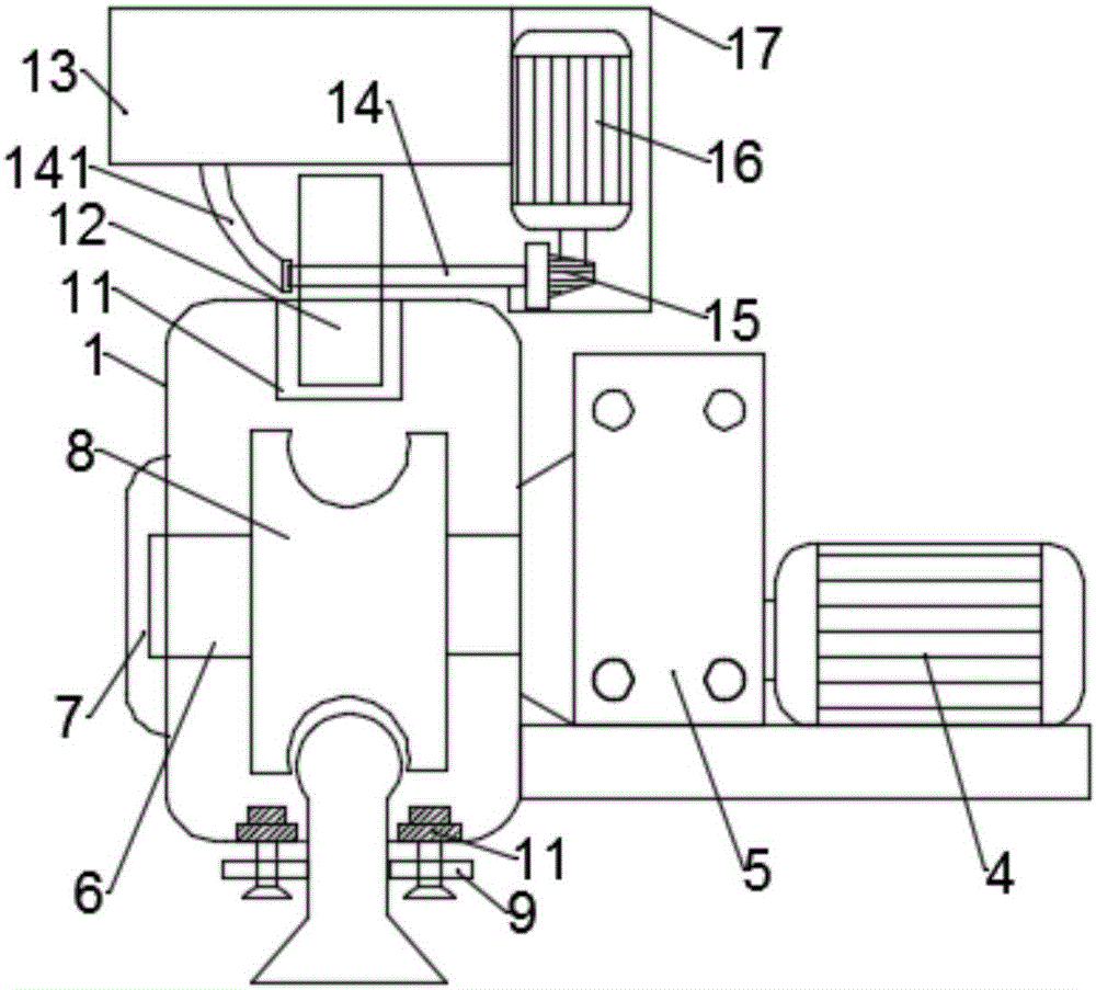 Adjustable-type end beam assembly for bridge crane