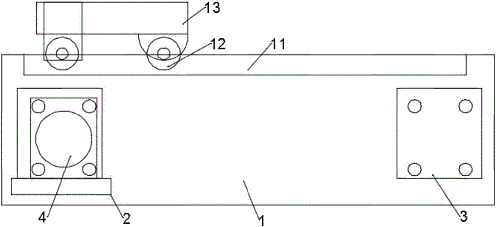 Adjustable-type end beam assembly for bridge crane